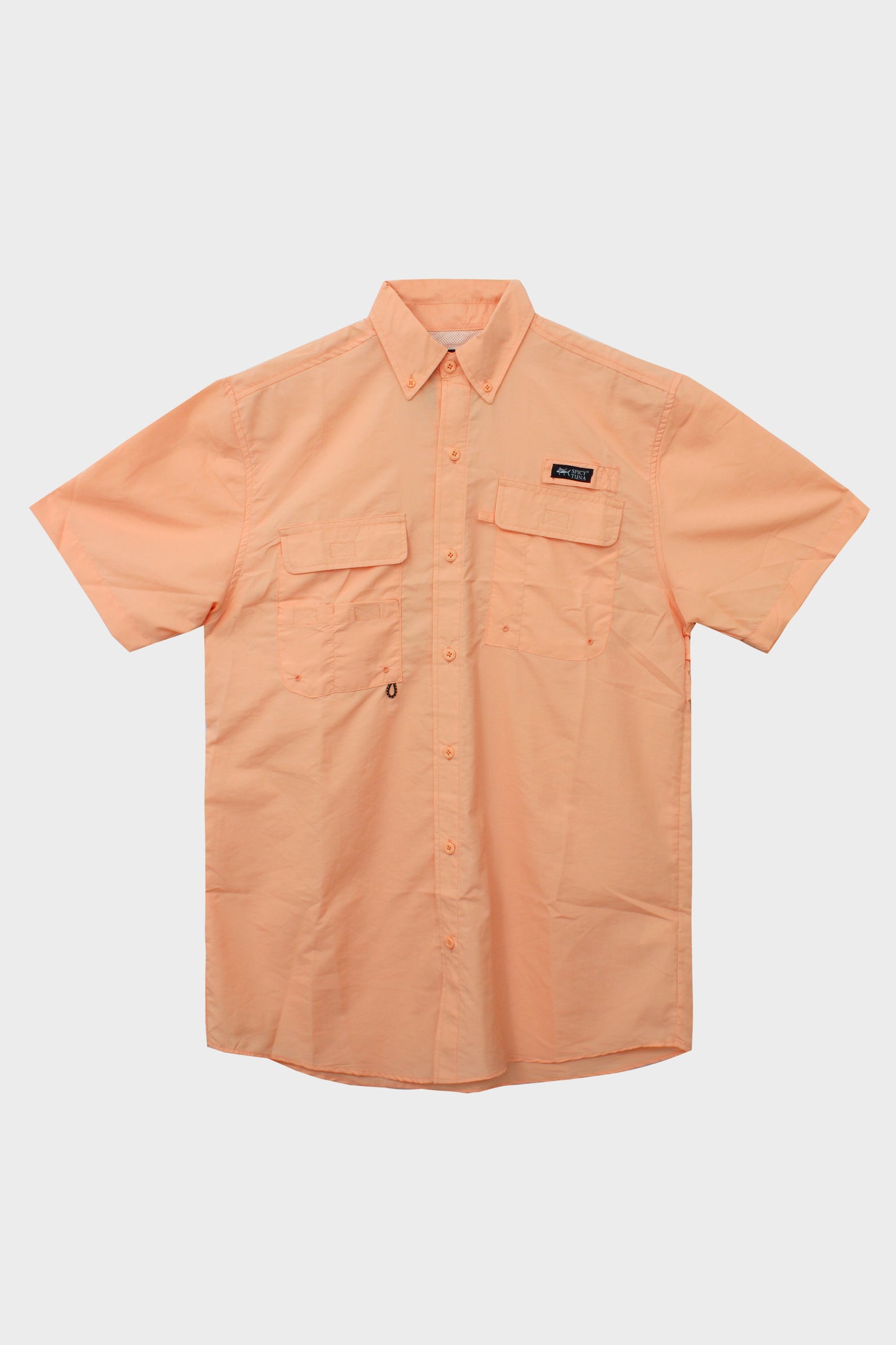 Camisa de Pesca Manga Corta Secado Rápido