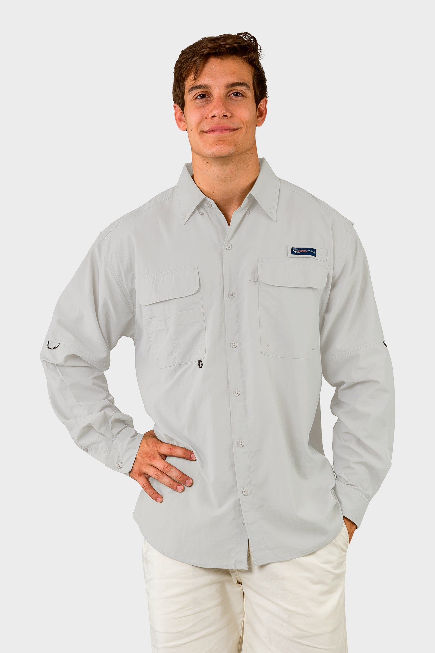 Camisa de Pesca Manga Larga Secado Rápido