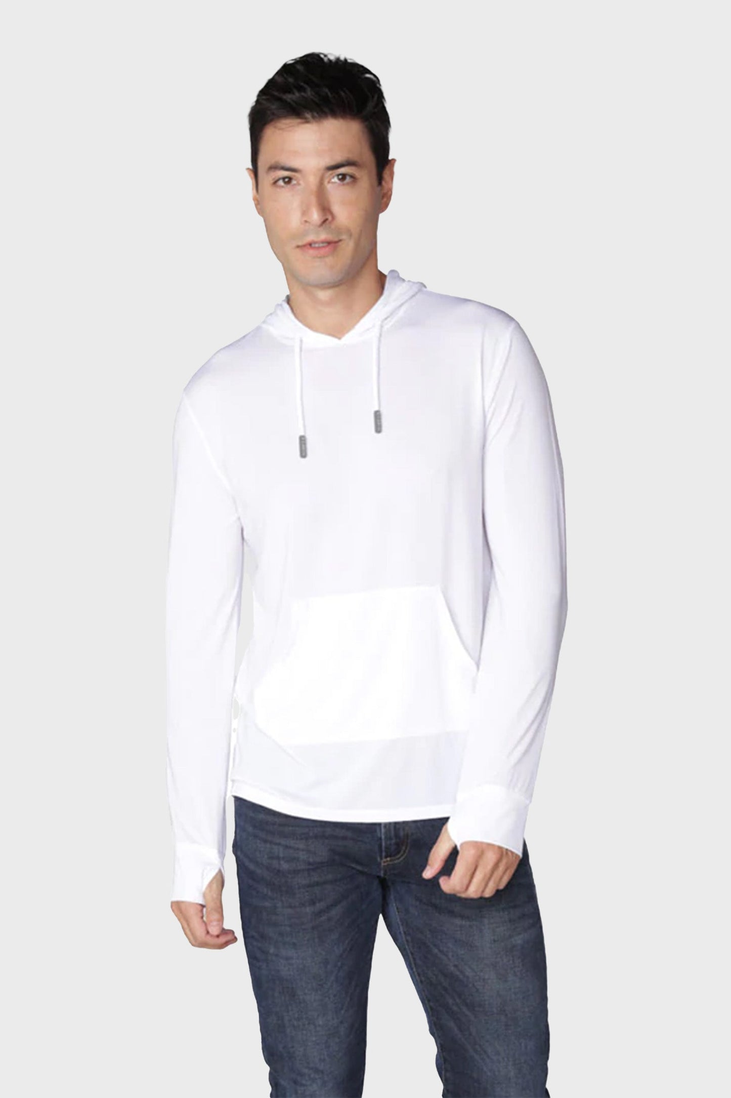 Playera Performance Manga Larga y Capucha Protección UPF +50