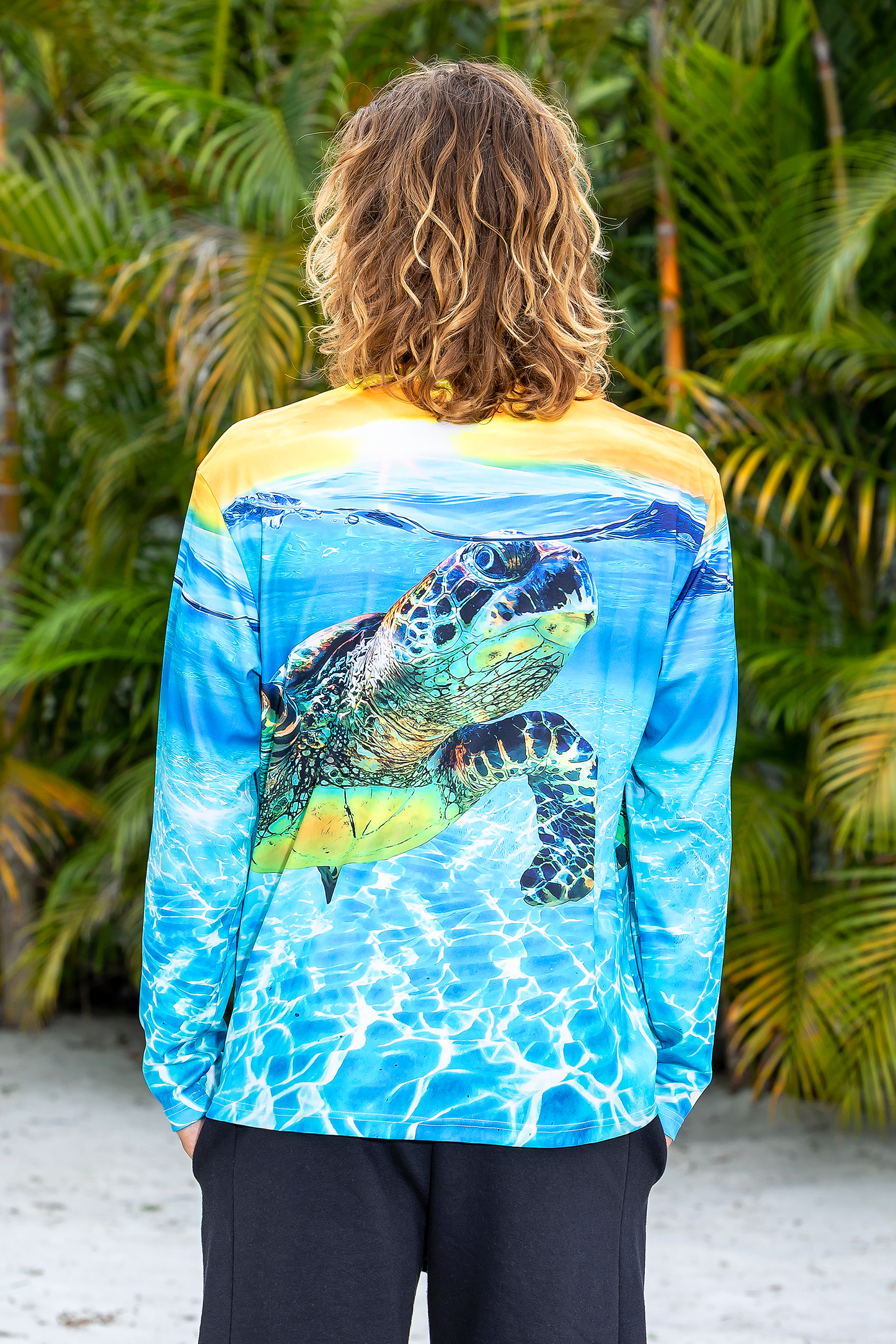 Playera Estampados de Pesca Dry Fit