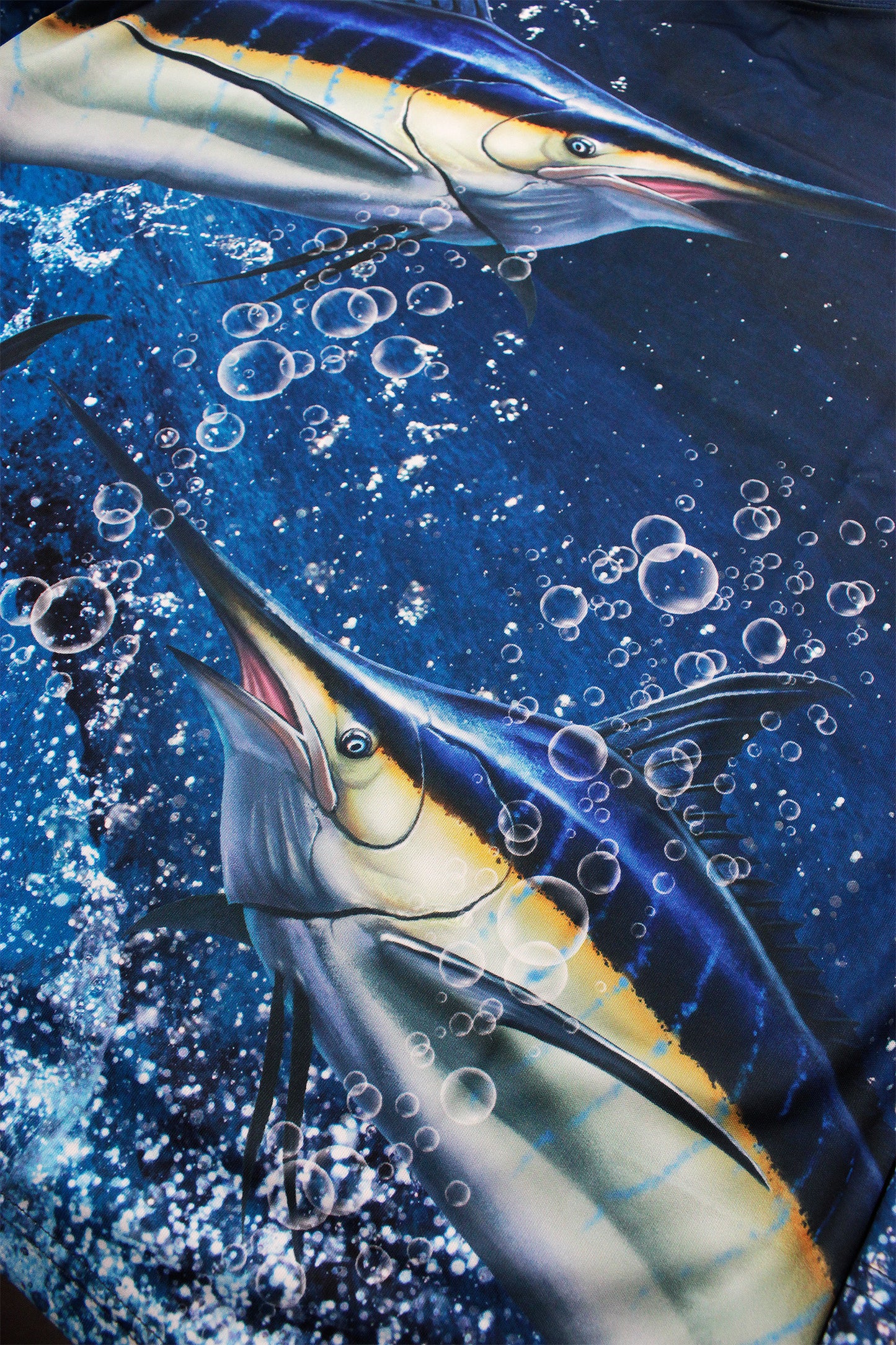 Playera Estampados de Pesca Dry Fit