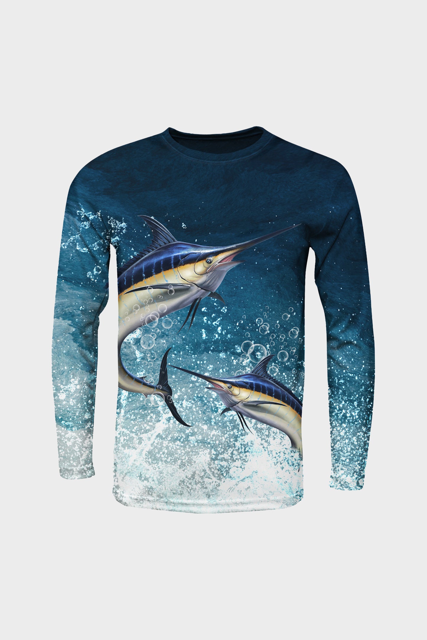 Playera Estampados de Pesca Dry Fit