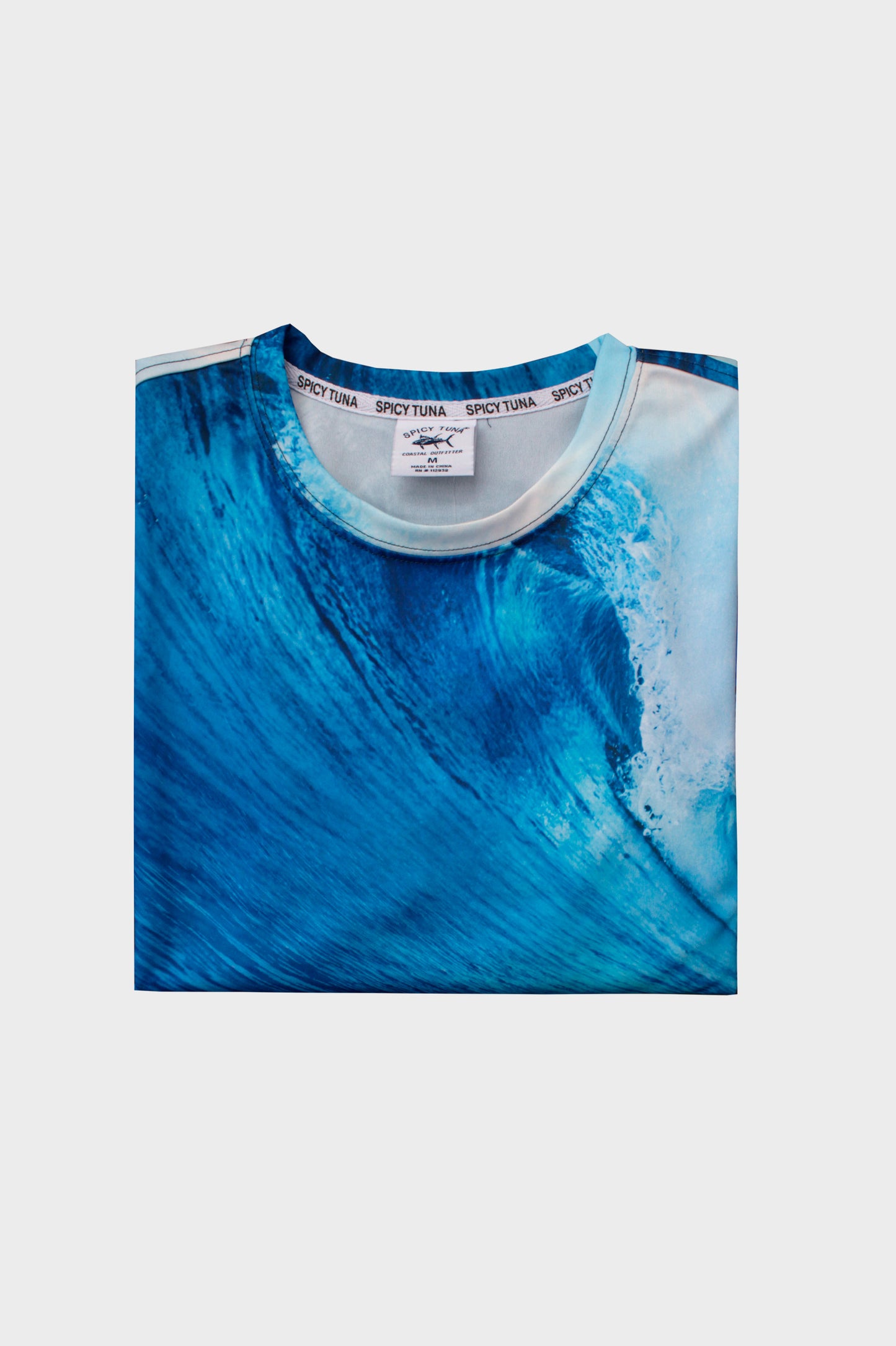 Playera Estampados de Pesca Dry Fit