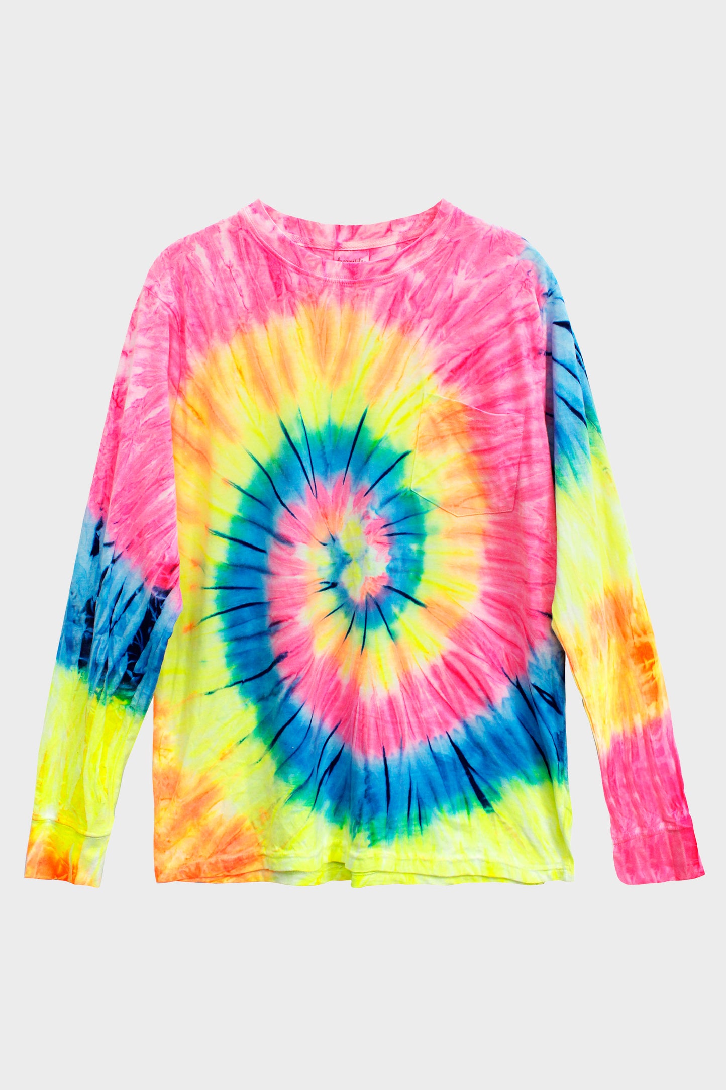 PLAYERA MANGA LARGA TIE DYE PARA DAMA