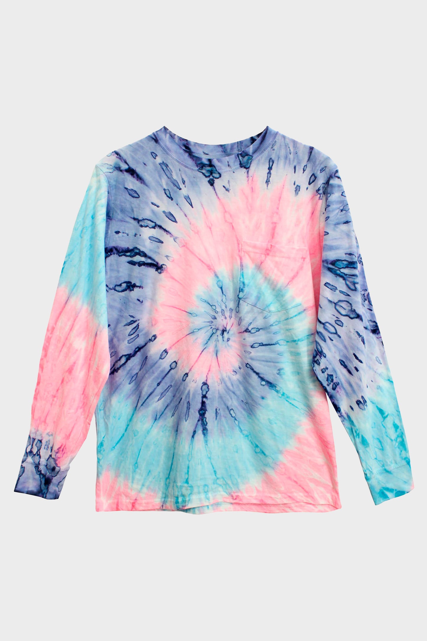 PLAYERA MANGA LARGA TIE DYE PARA DAMA