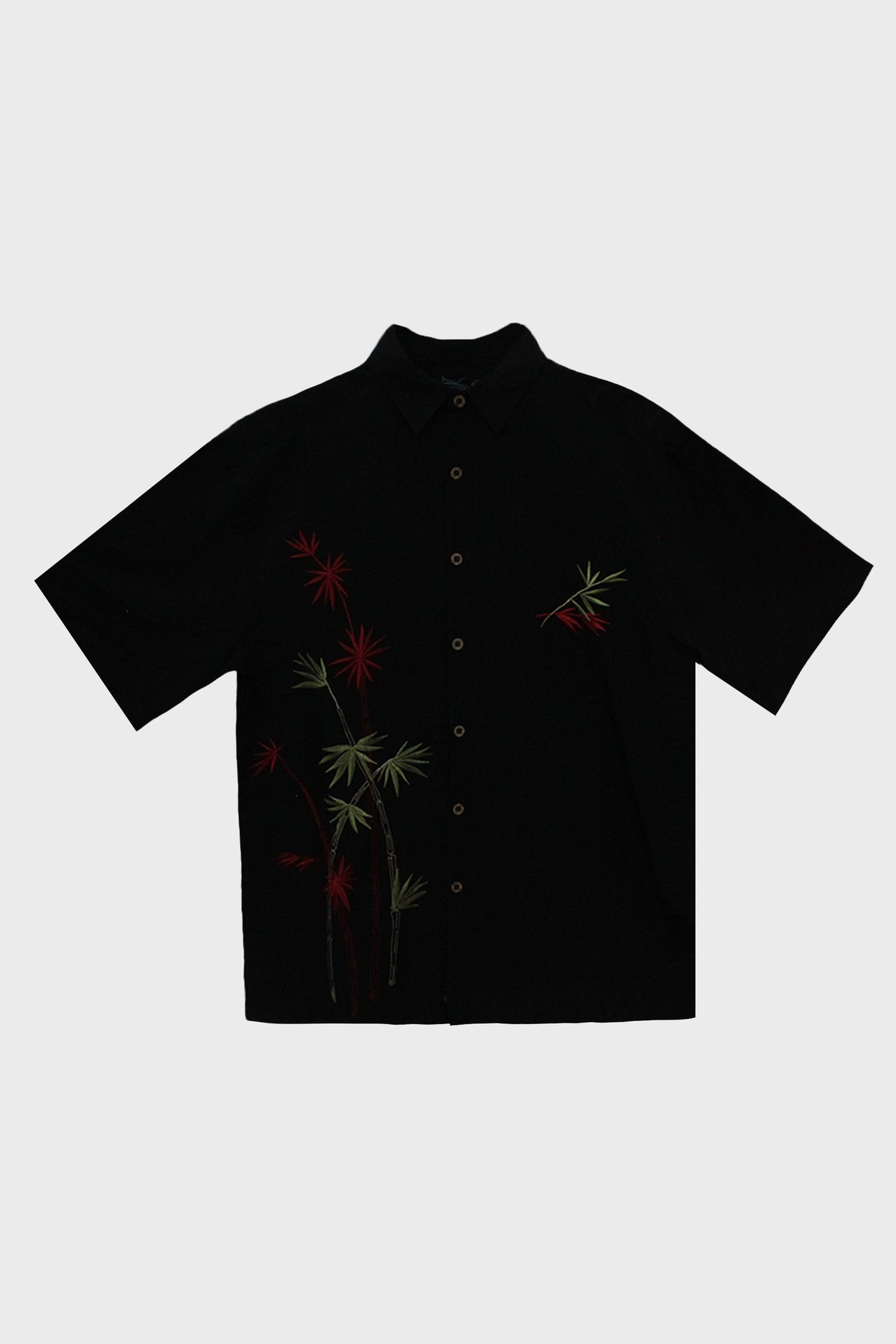 Camisa Manga Corta Bordada