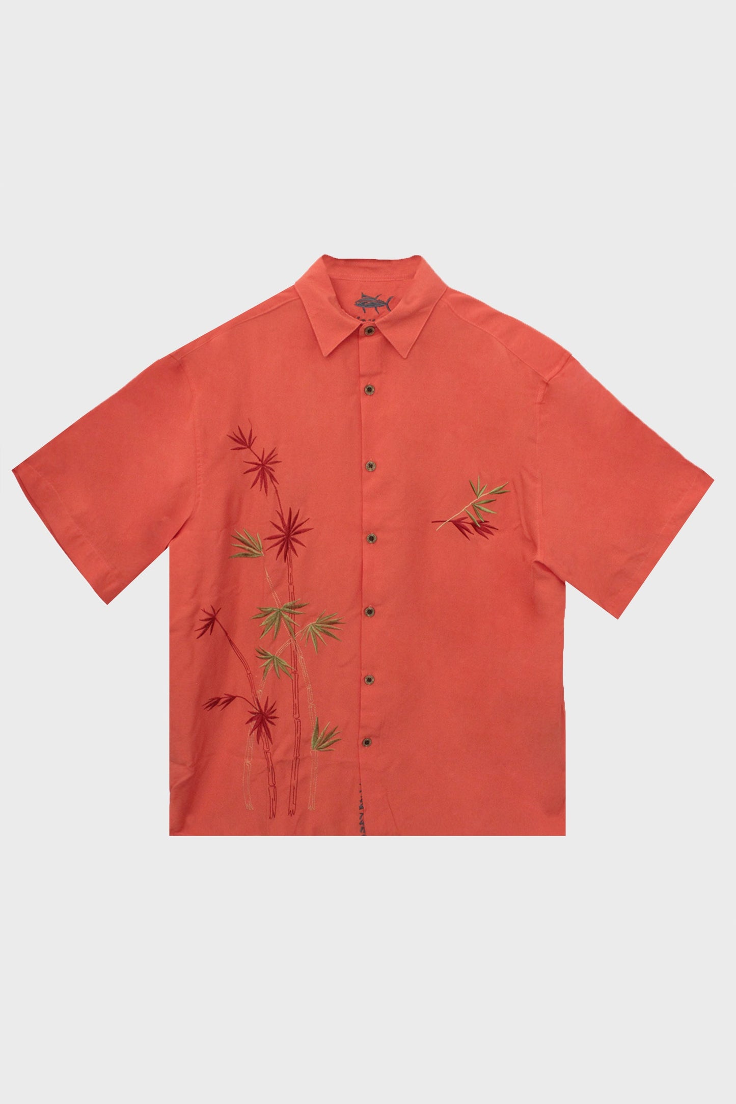 Camisa Manga Corta Bordada