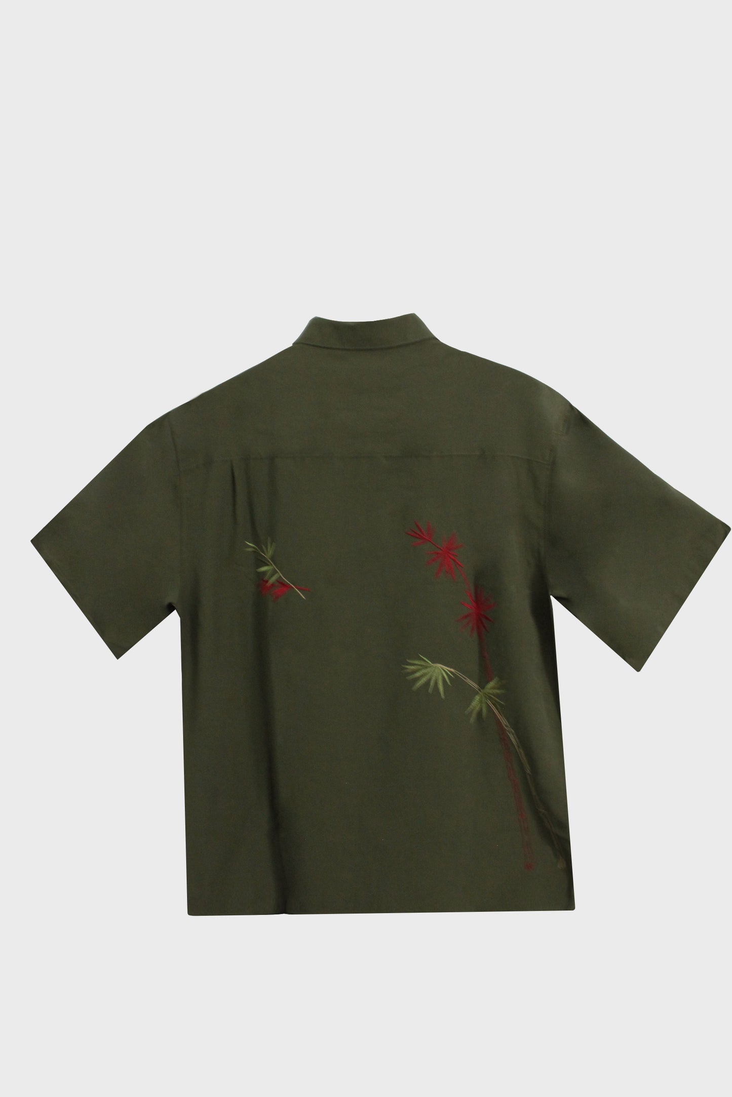 Camisa Manga Corta Bordada