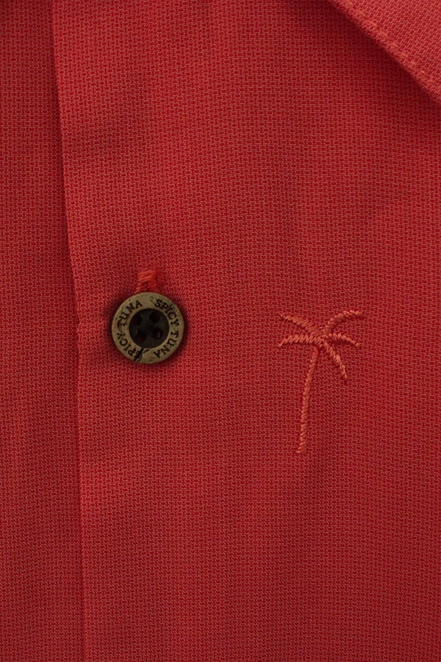Camisa Manga Corta Bordada
