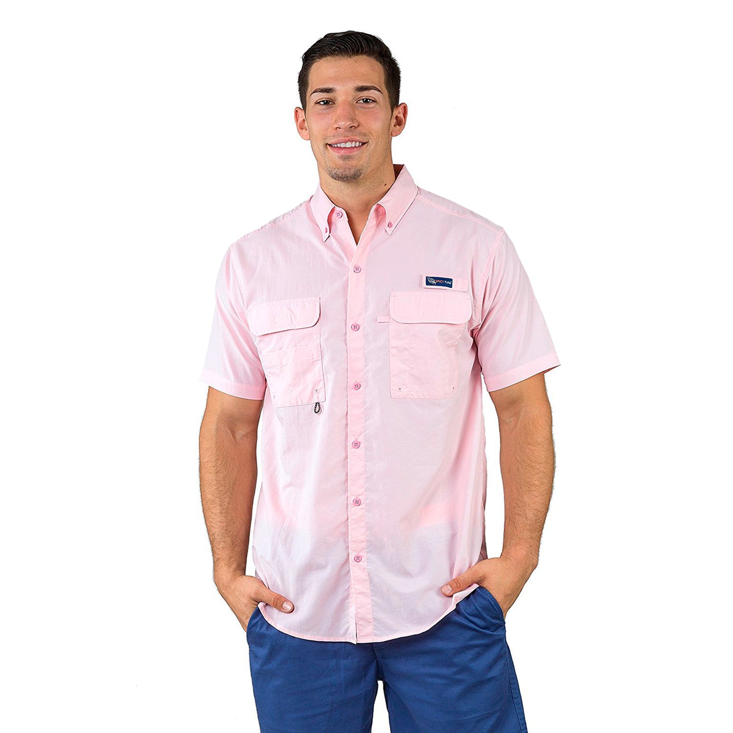 Camisa de Pesca Manga Corta Secado Rápido