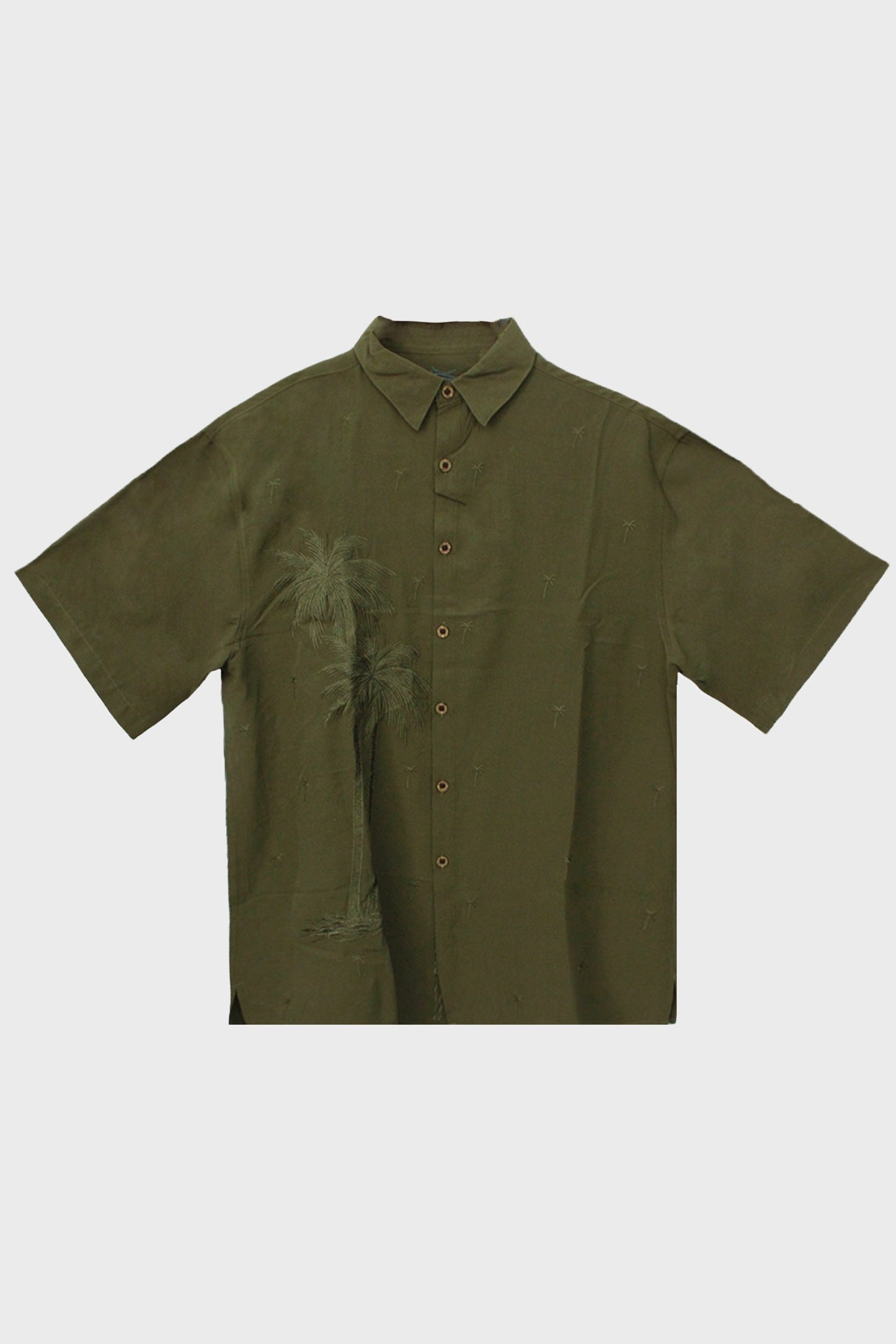 Camisa Manga Corta Bordada