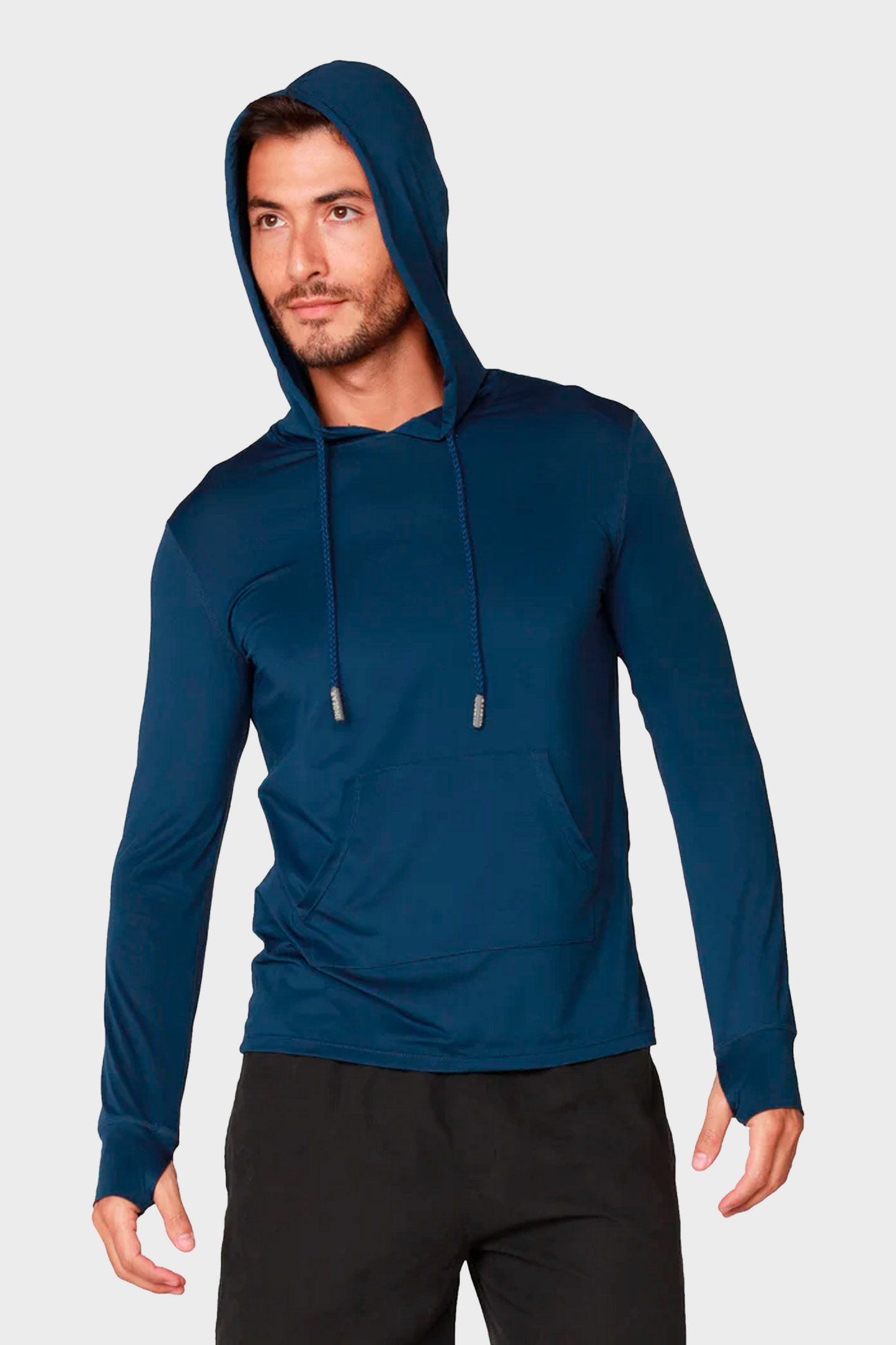 Playera Performance Manga Larga y Capucha Protección UPF +50