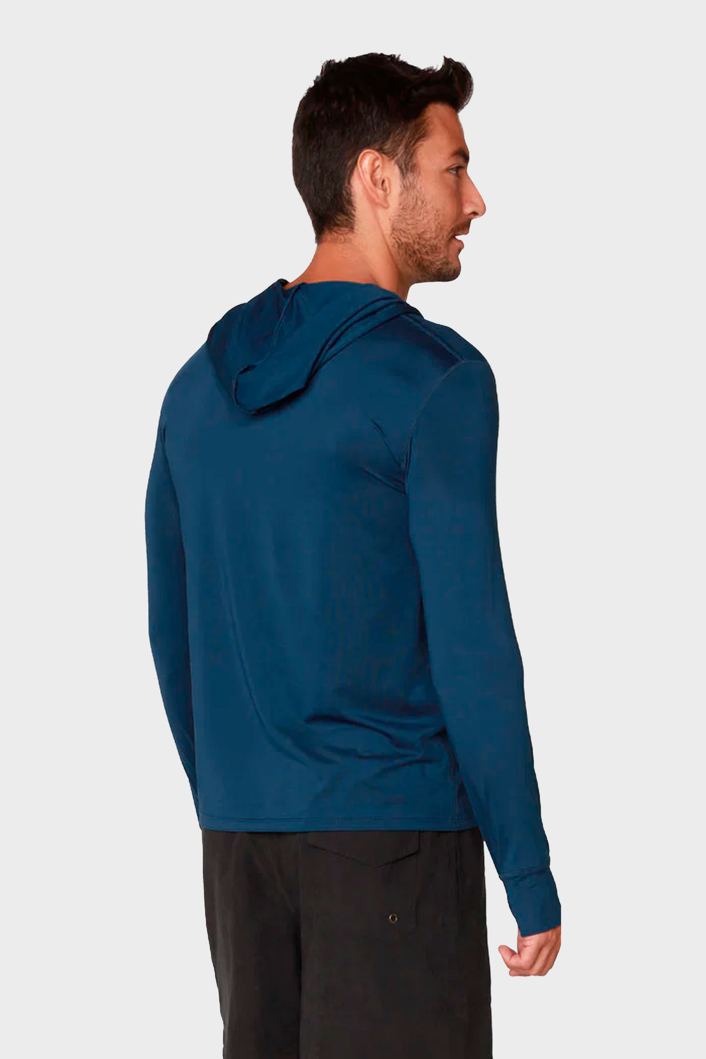 Playera Performance Manga Larga y Capucha Protección UPF +50