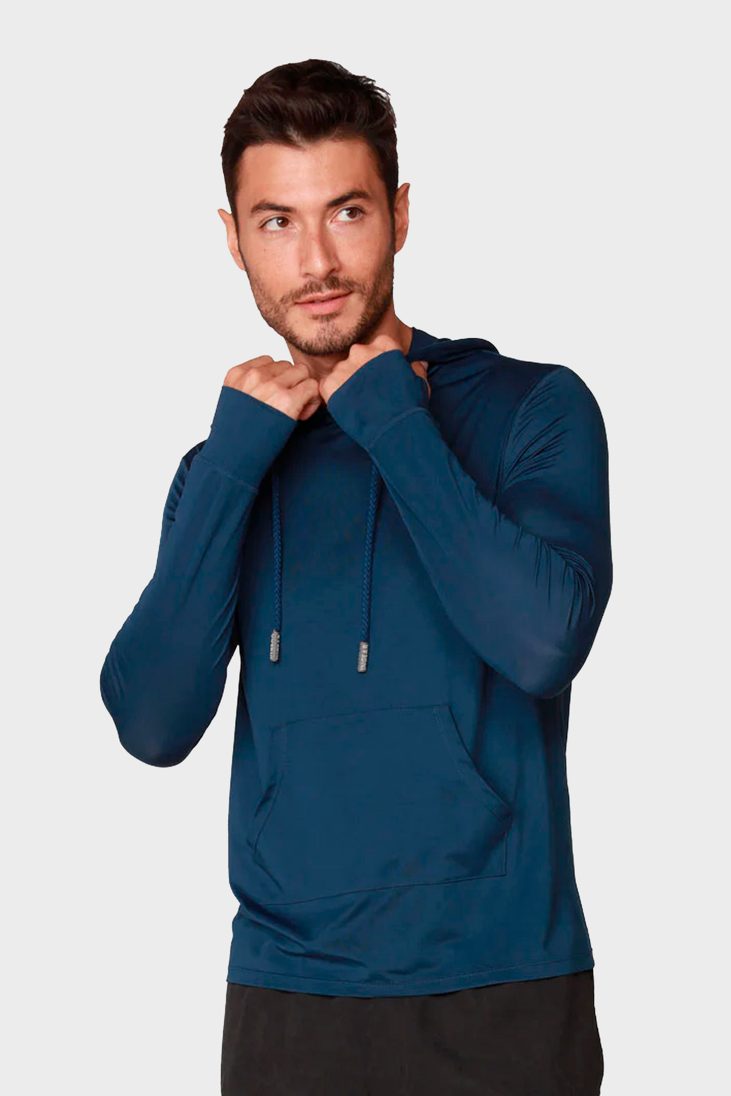 Playera Performance Manga Larga y Capucha Protección UPF +50