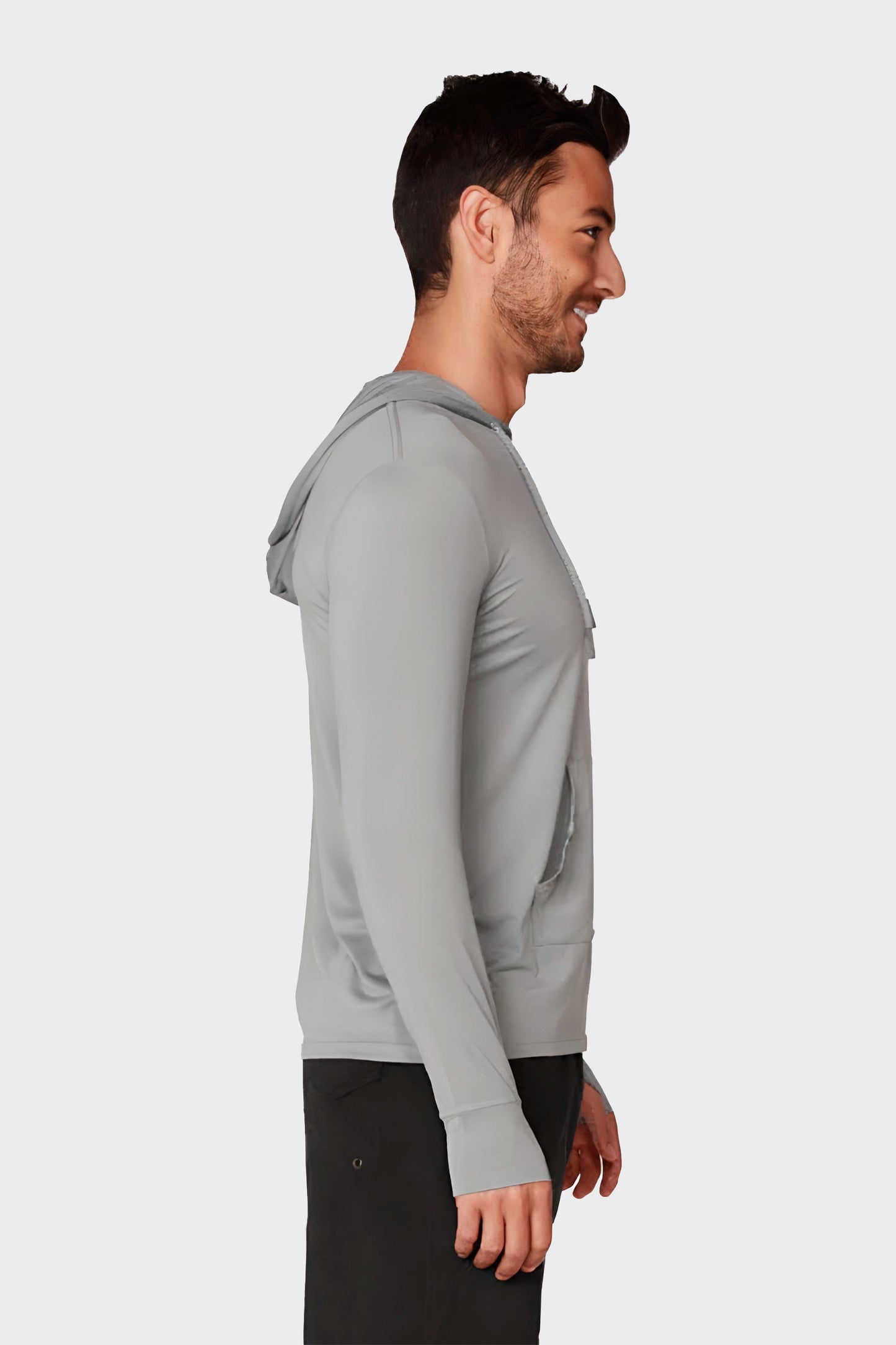 Playera Performance Manga Larga y Capucha Protección UPF +50