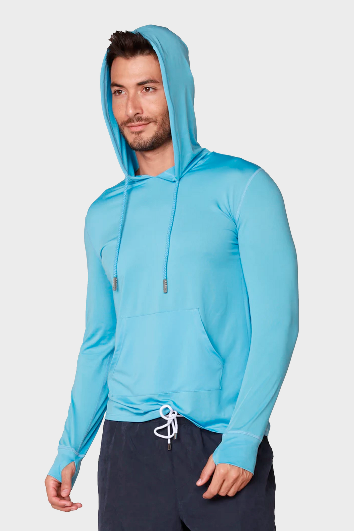 Playera Performance Manga Larga y Capucha Protección UPF +50