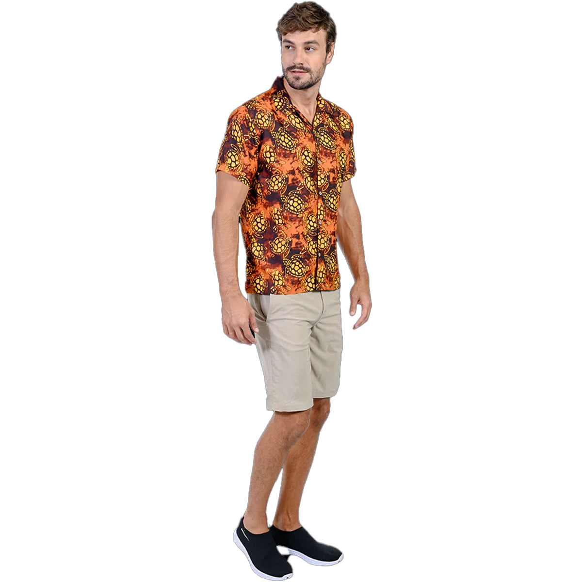 Camisa Hawaiana Manga Corta