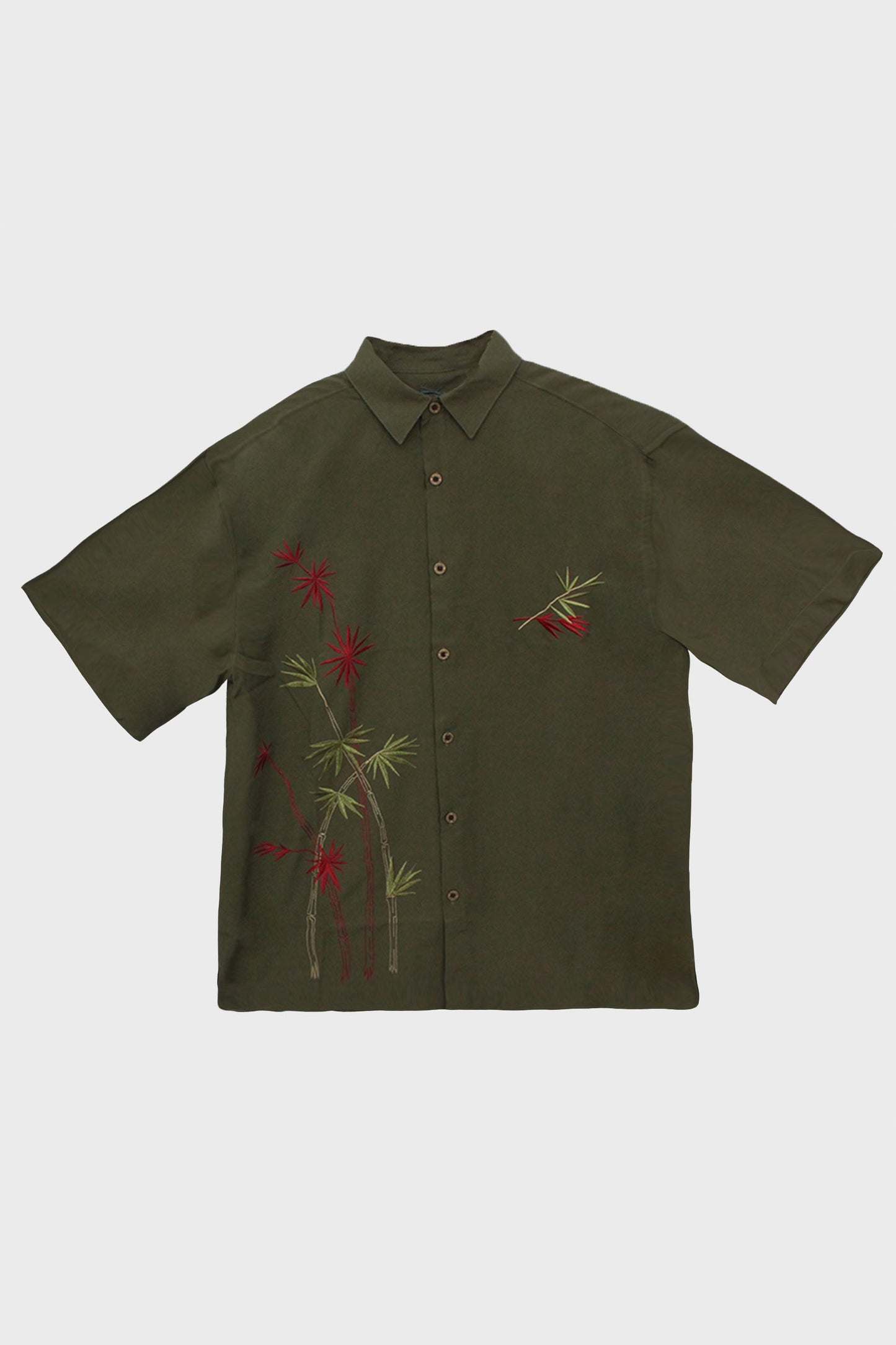 Camisa Manga Corta Bordada