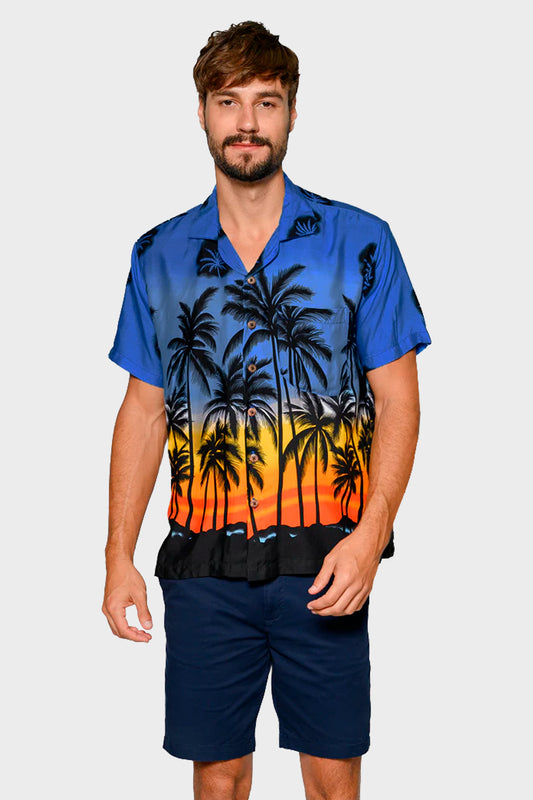 Camisa Hawaiana Manga Corta