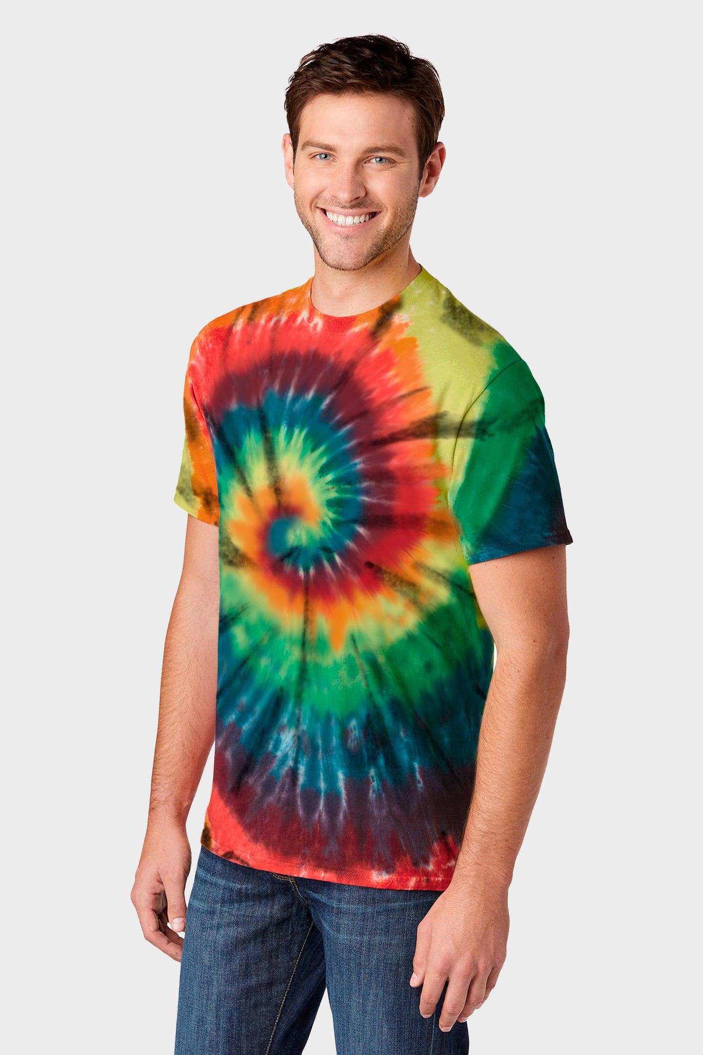 Playera Tie Dye Manga Corta