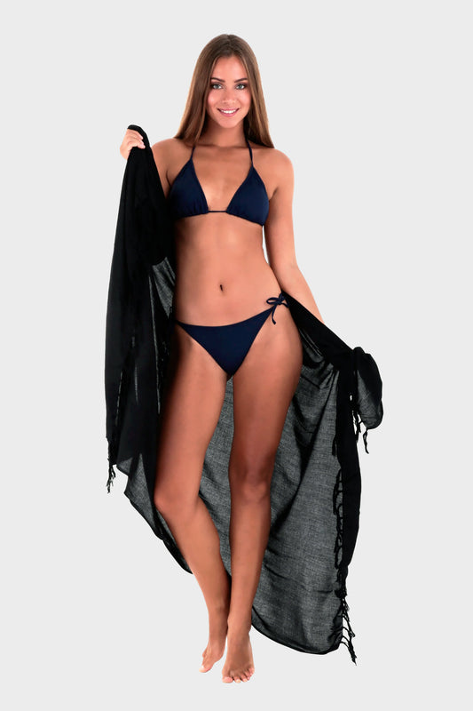 Pareo de Playa Largo Liso Dama