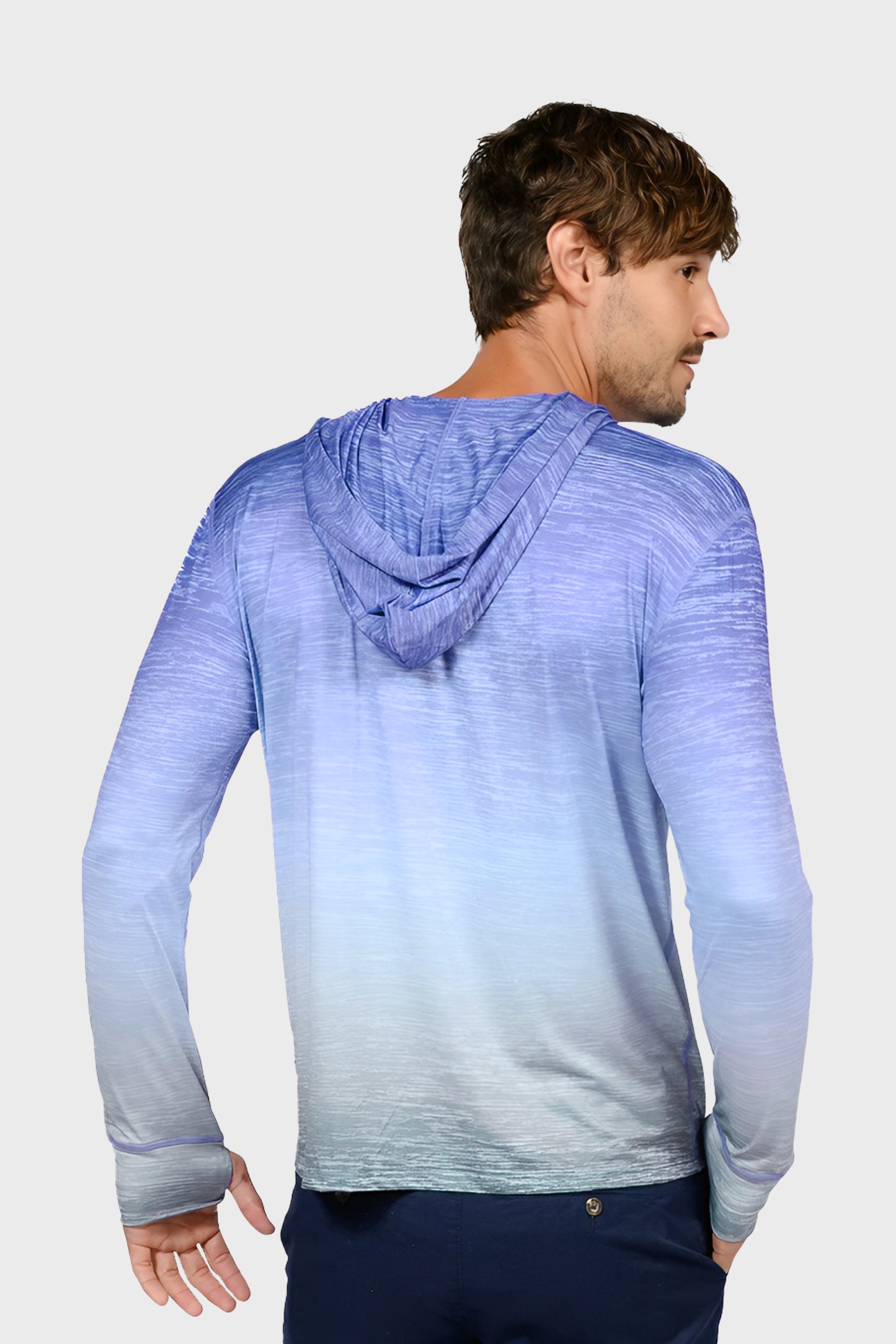 Playera Performance Hoodie Tie Dye con UPF +50