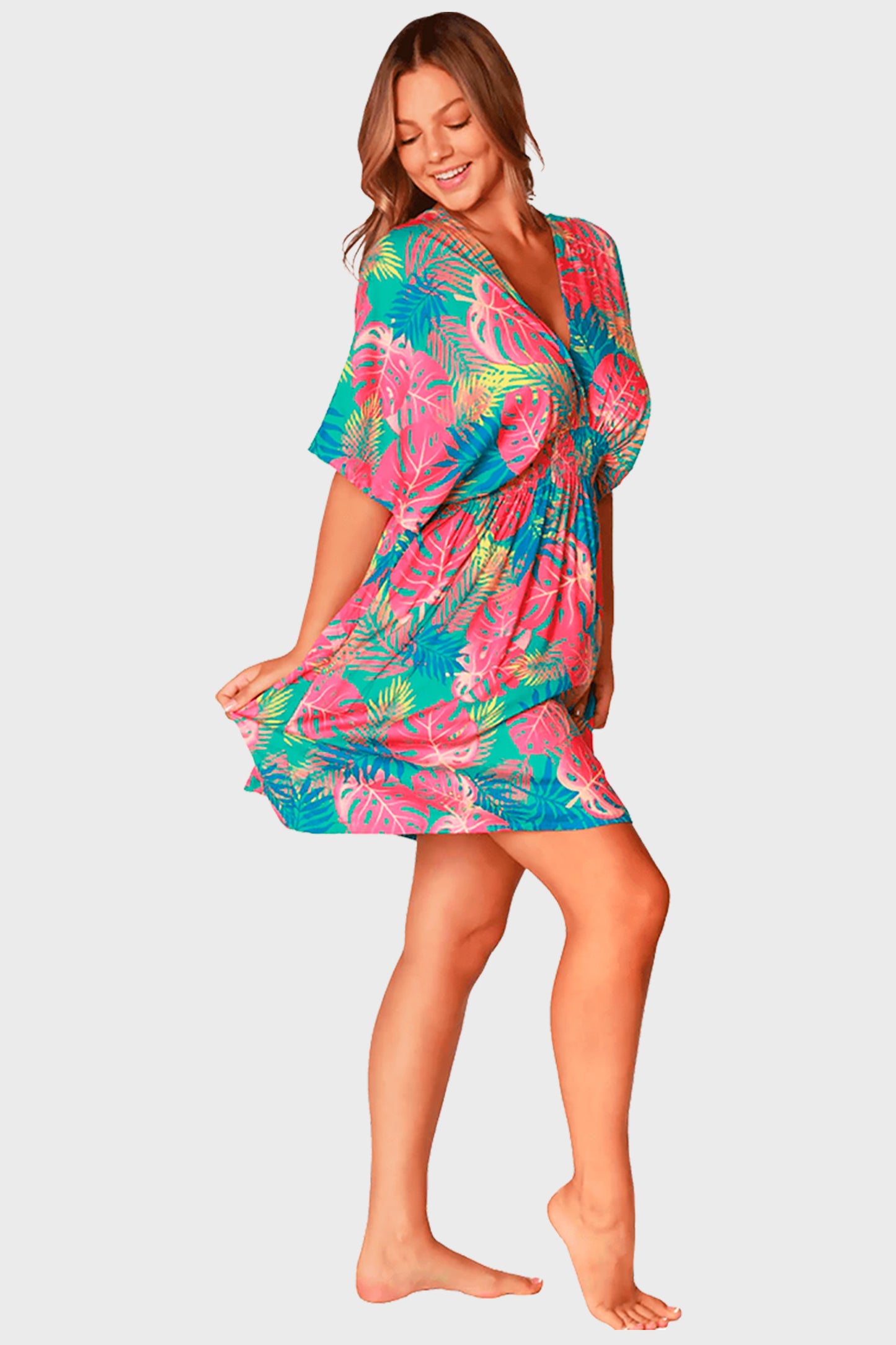 Vestido Tipo Kimono para Dama