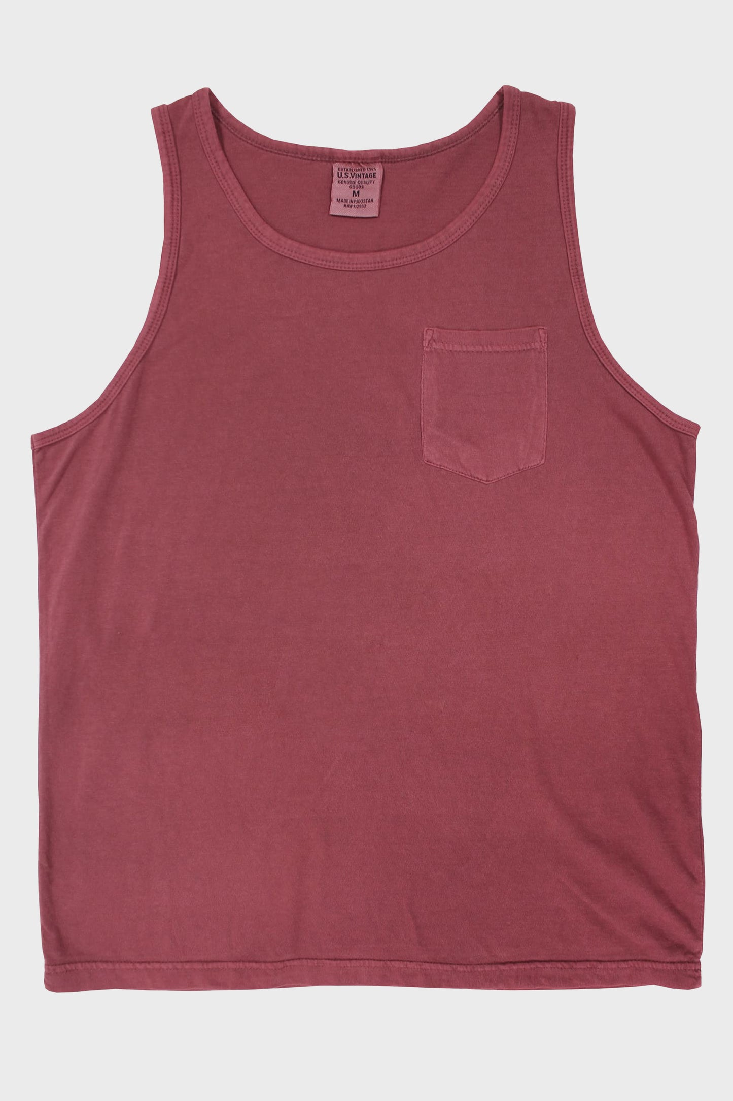 Tank Top de Caballero con Bolsillo