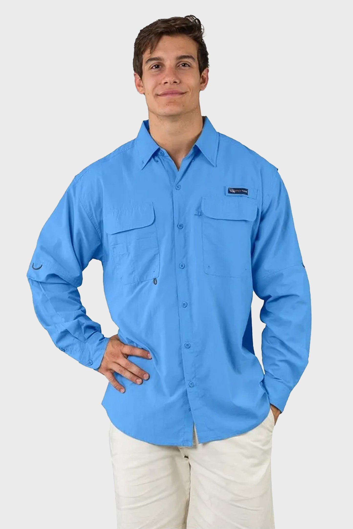 Camisa de Pesca Manga Larga Secado Rápido