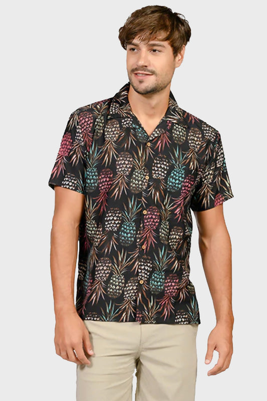 Camisa Hawaiana Manga Corta