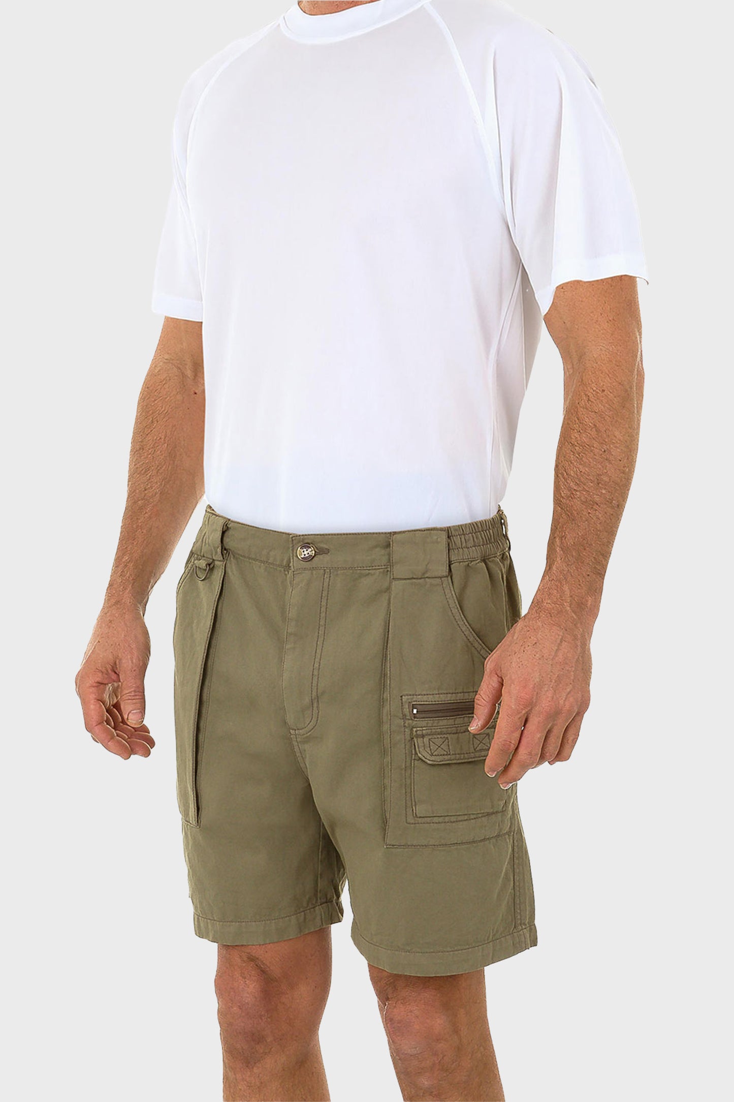 Bermuda para Hombre con Bolsillos Varios Colores
