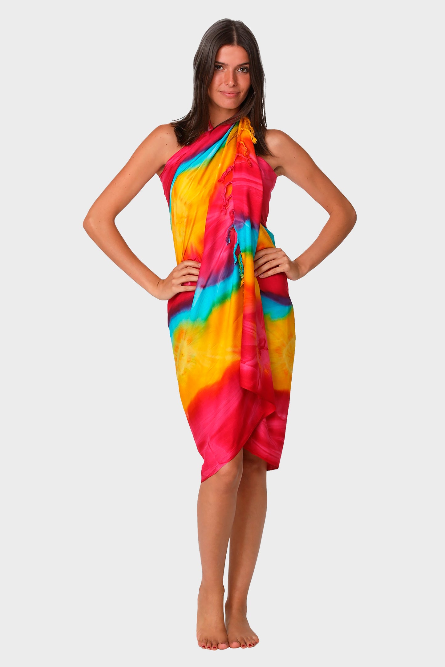 Pareo Largo Tie Dye para Dama
