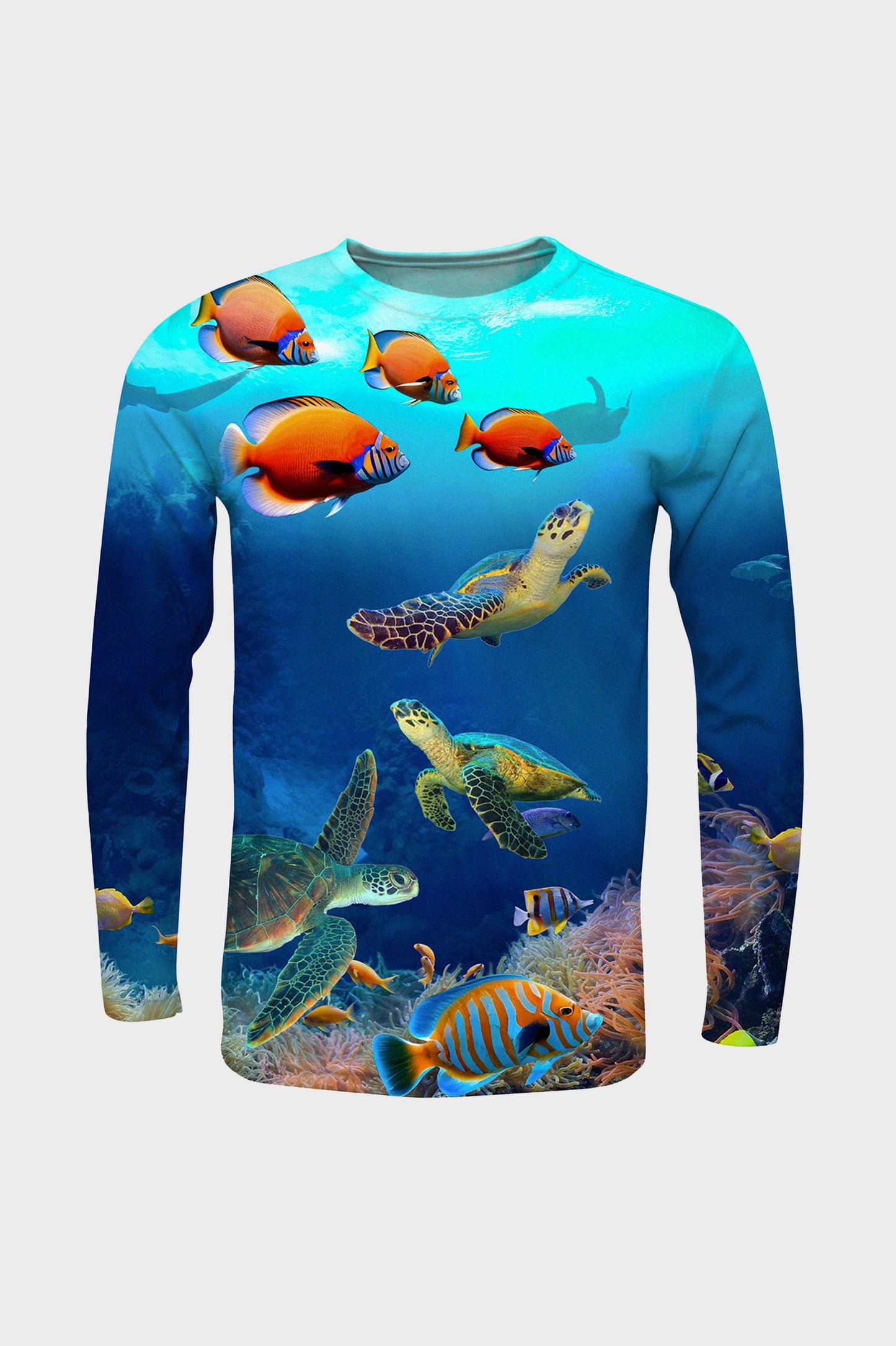 Playera Estampados de Pesca Dry Fit