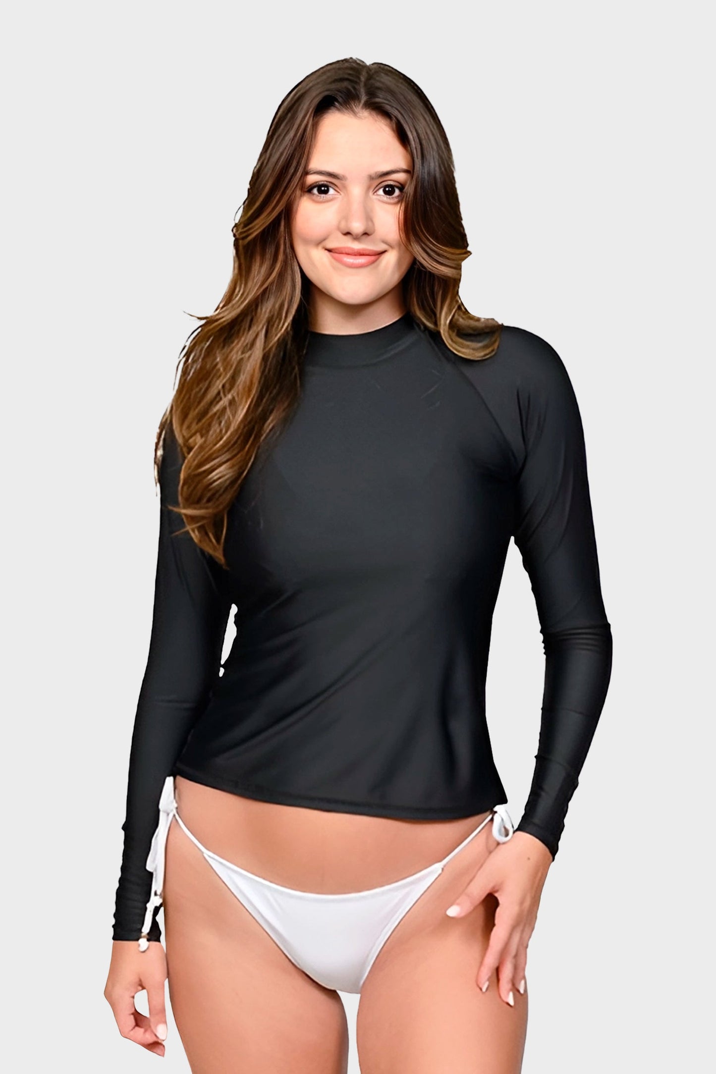 Rash Guard Manga Larga para Dama