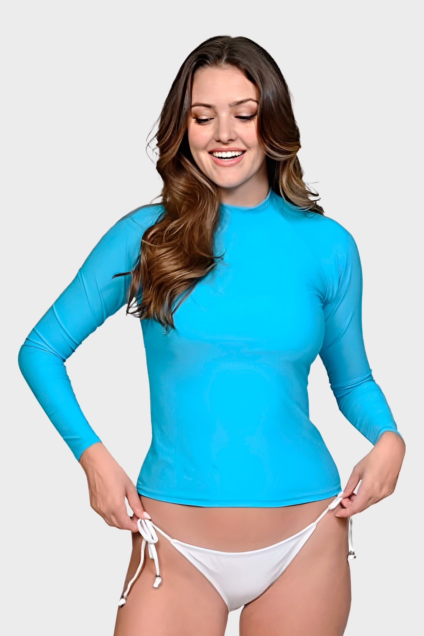 Rash Guard Manga Larga para Dama