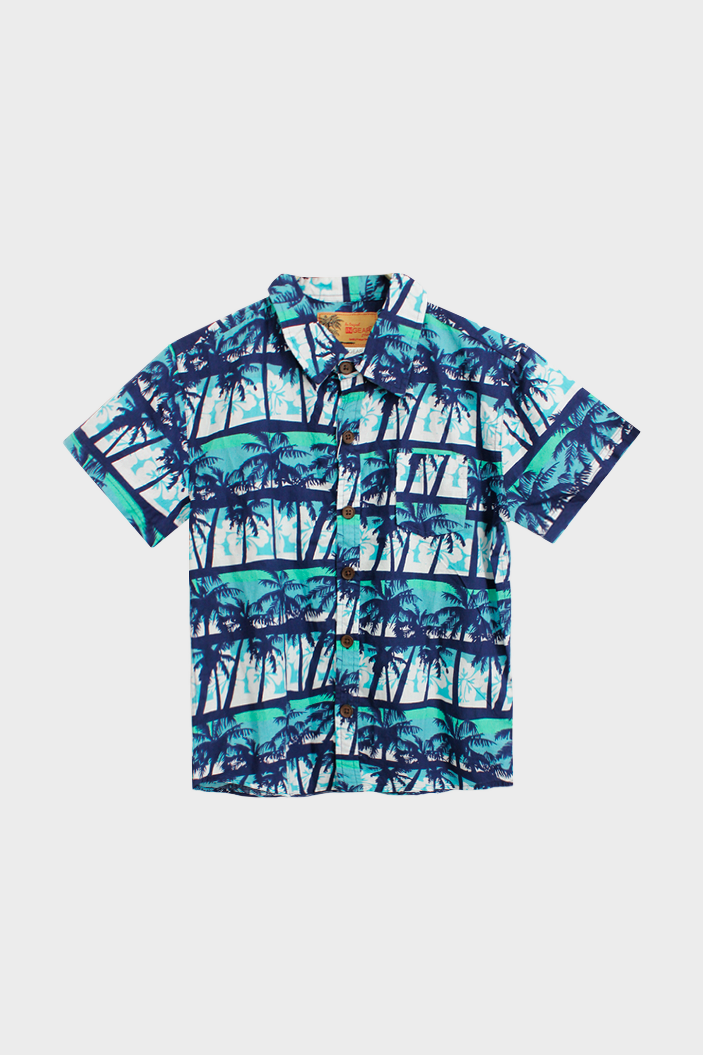 Camisa Hawaiana Algodón para Niño