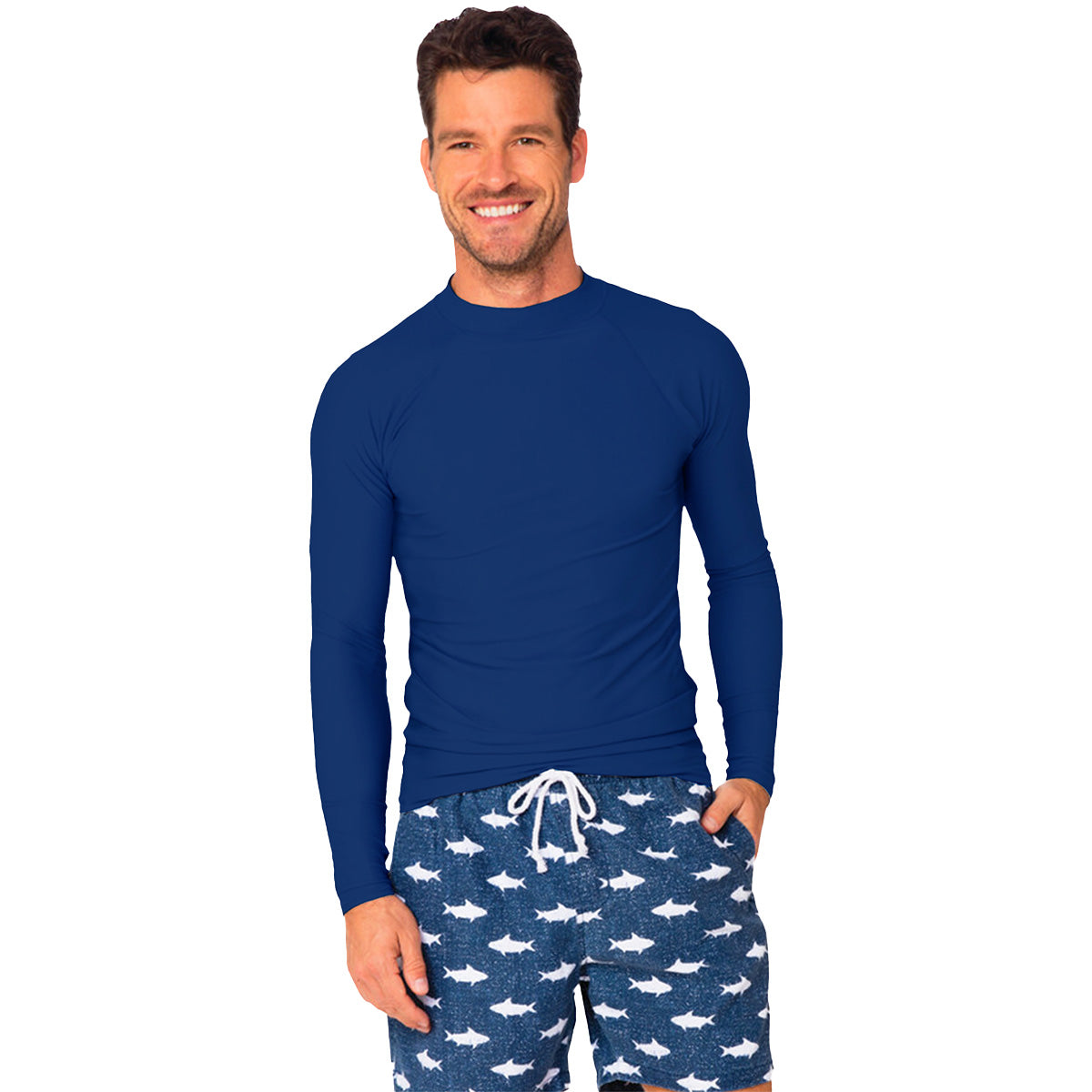 Rash Guard Manga Larga Para Hombre