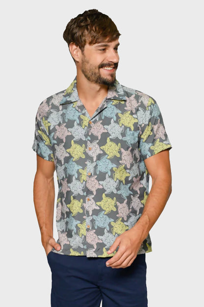 Camisa Hawaiana Manga Corta